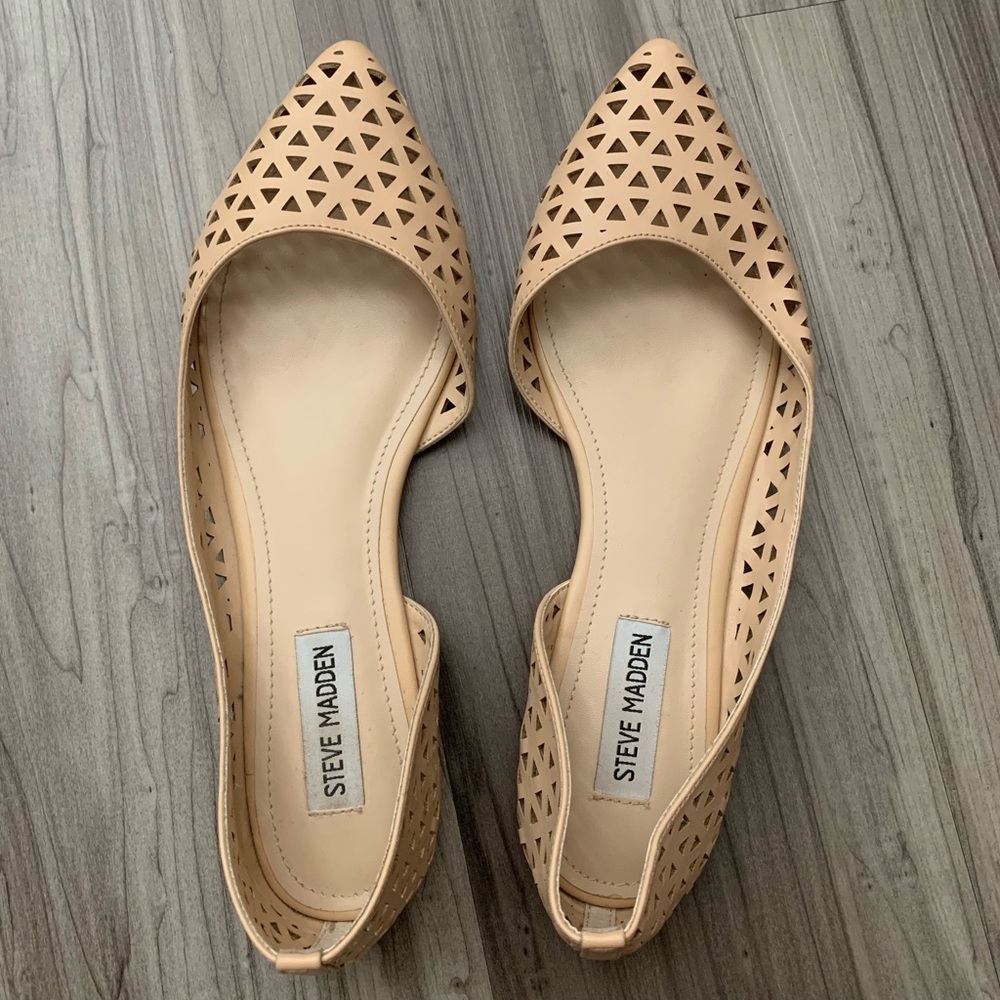 Steve Madden Evelyne Nude Flats